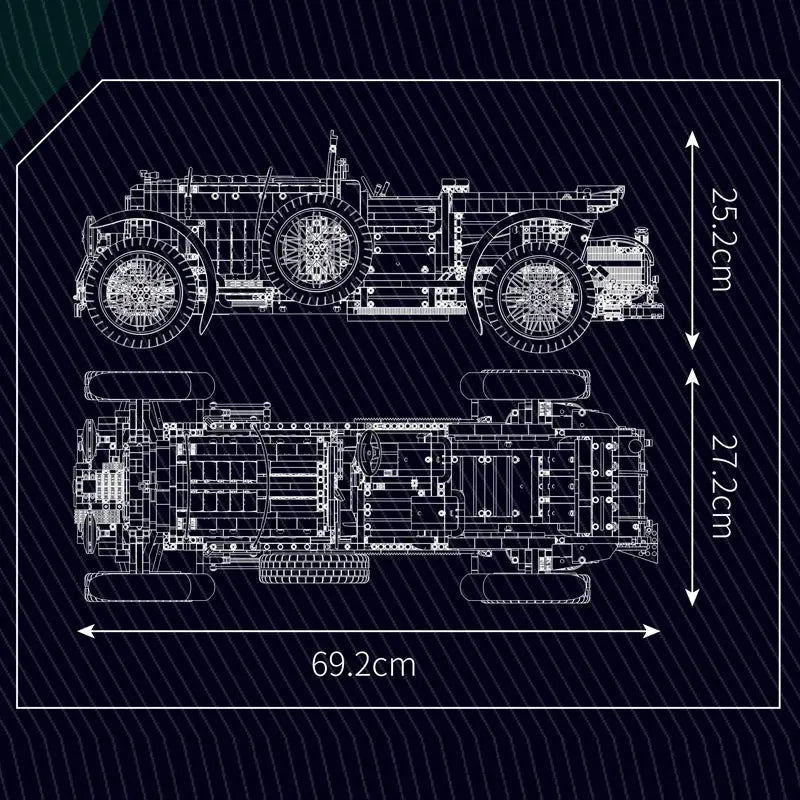 mabriq.fr - Blower - Dimensions - Brique de construction - compatible autres marques