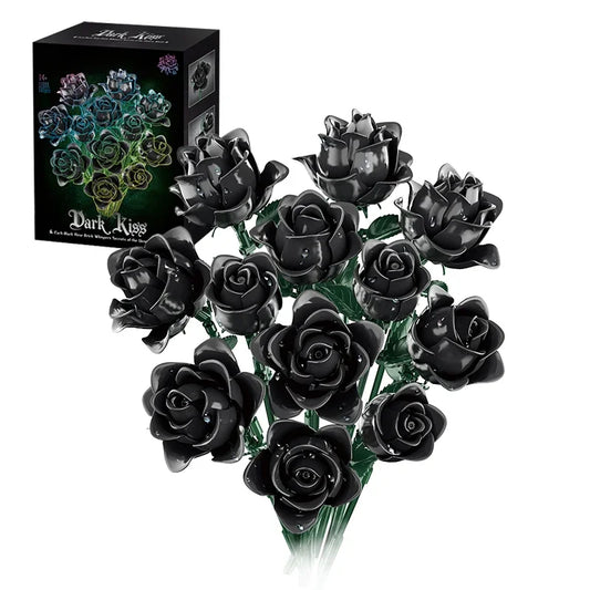 mabriq.fr - Bouquet Dark Kiss - Vue Principale - Brique de construction - compatible autres marques