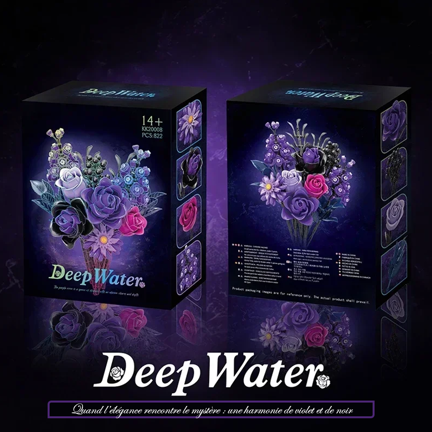 mabriq.fr - Bouquet Deep Water - Boite - Brique de construction - compatible autres marques
