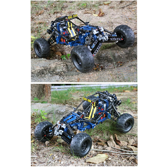 mabriq.fr - Buggy Lightning- Mise en contexte - Brique de construction - compatible autres marques