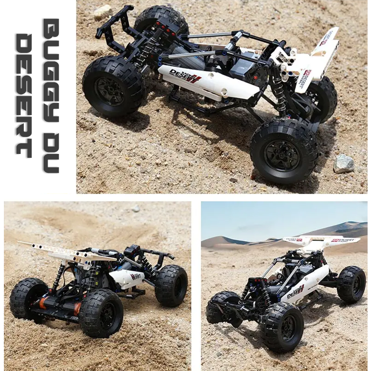 mabriq.fr - Buggy du désert - 3 photos - Brique de construction - compatible autres marques