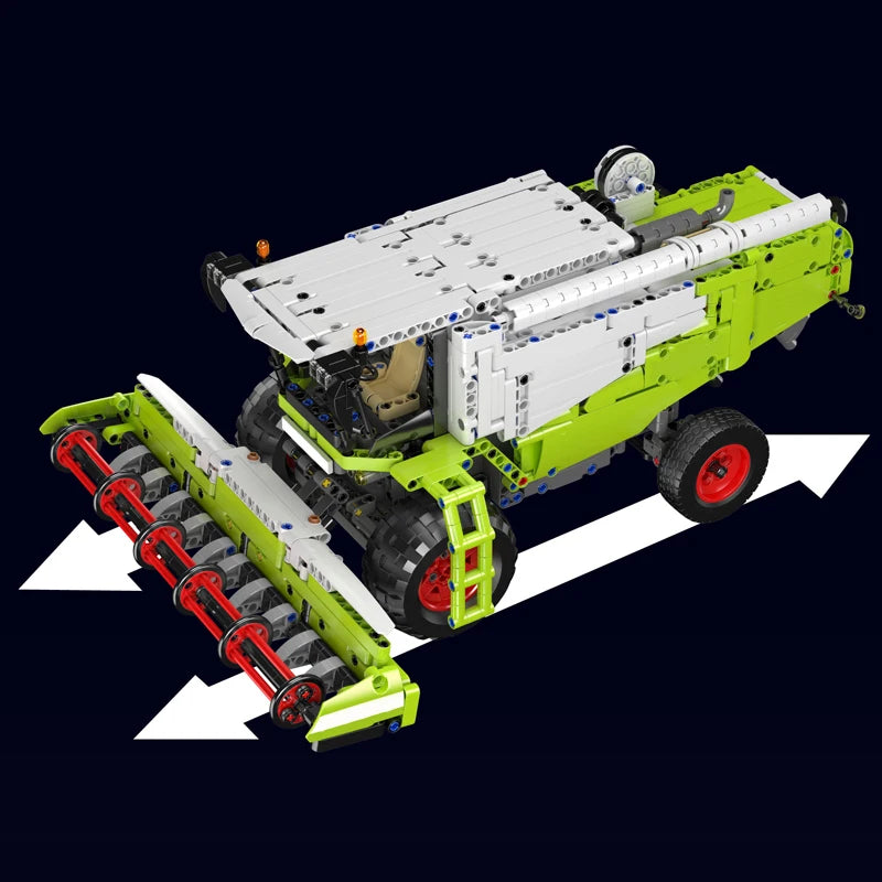 mabriq.fr - Moissonneuse batteuse - Fonctions - Brique de construction - compatible autres marques