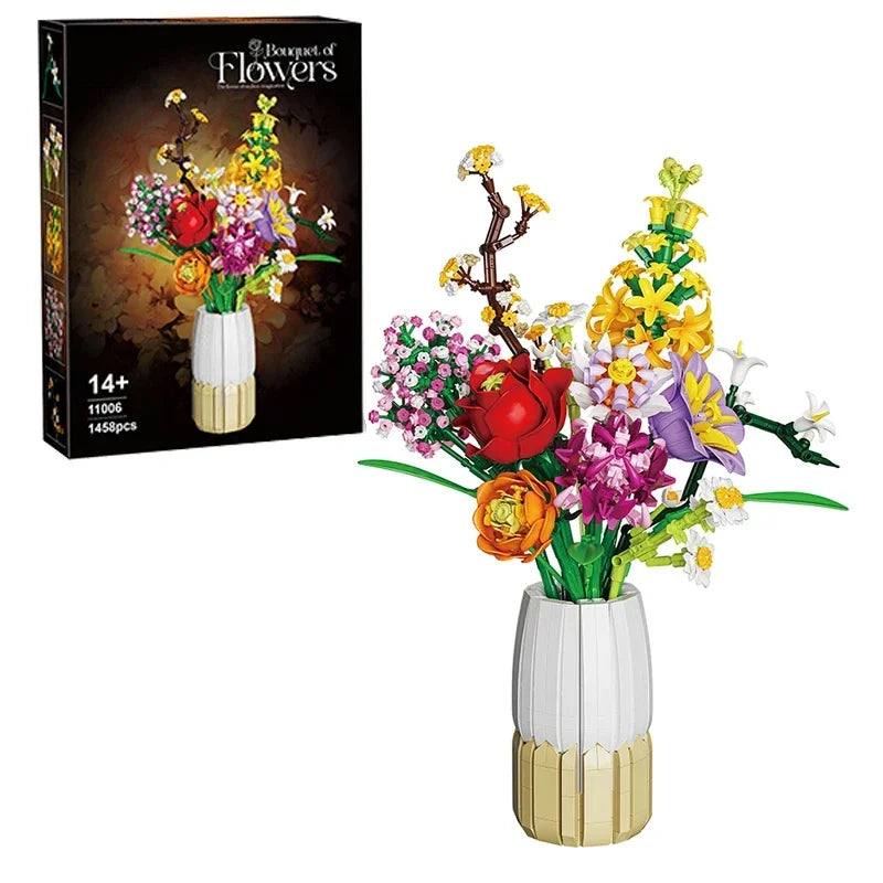 mabriq.fr - Printemps - Vue principale - Brique de construction - compatible autres marques