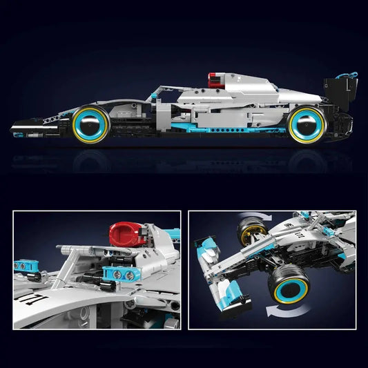 mabriq.fr - Formule E - Détails - Brique de construction - compatible autres marques