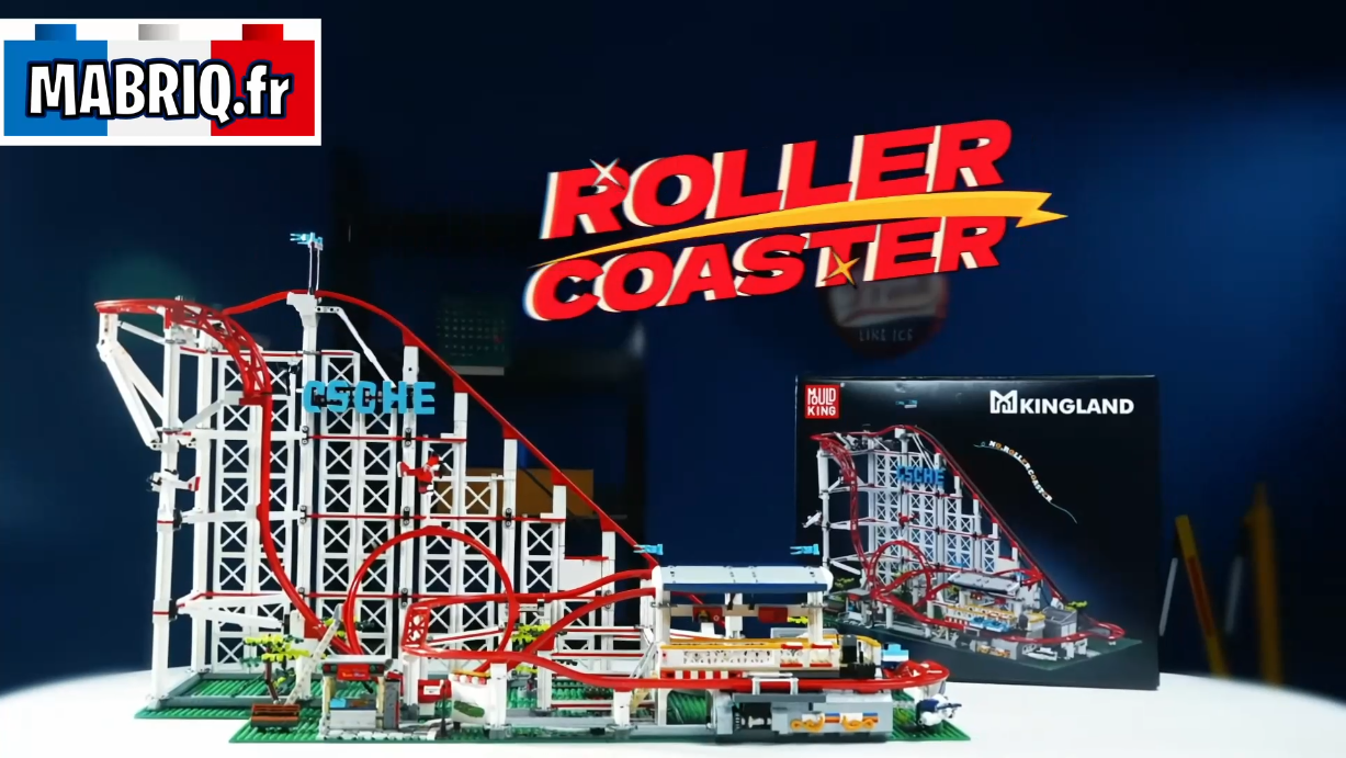 mabriq.fr - Roller Coaster- Vidéo de présentation - Brique de construction - compatible autres marques