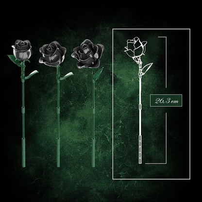 mabriq.fr - Bouquet Dark Kiss - Dimensions - Brique de construction - compatible autres marques