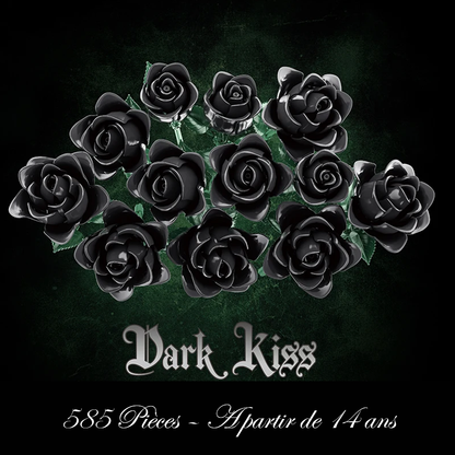 mabriq.fr - Bouquet Dark Kiss - Nombre de pièces et âge - Brique de construction - compatible autres marques