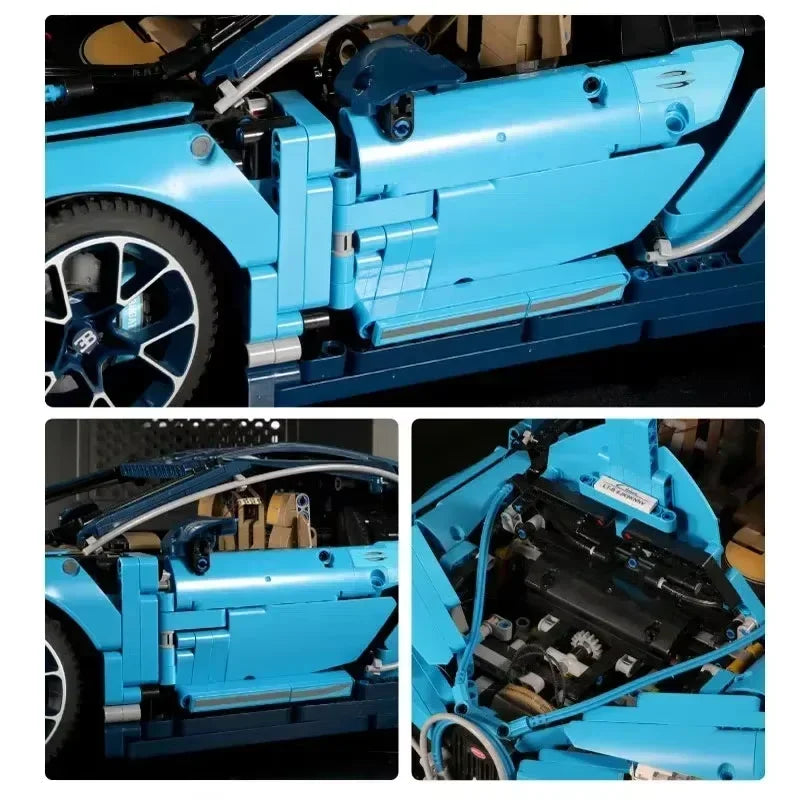 mabriq.fr - Bugatti Chiron - Détails - Brique de construction - compatible autres marques