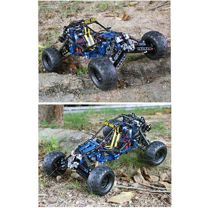 mabriq.fr - Buggy Lightning- Mise en contexte - Brique de construction - compatible autres marques