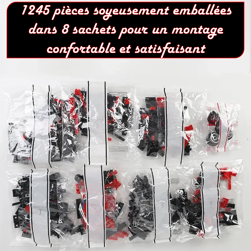 mabriq.fr - Cadillac Eldorado - 1245 Pièces - Brique de construction - compatible autres marques