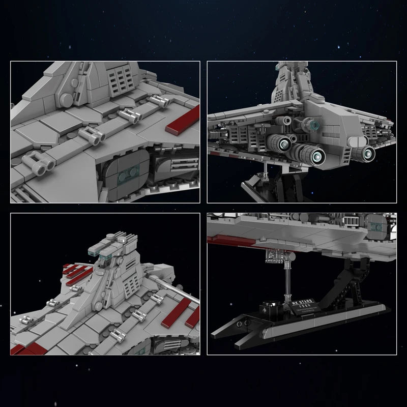 mabriq.fr - Croiseur de la république - Détails - Brique de construction - compatible autres marques