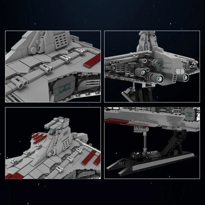 mabriq.fr - Croiseur de la république - Détails - Brique de construction - compatible autres marques