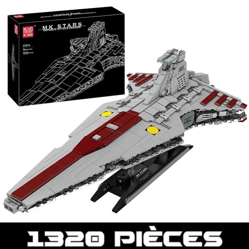 mabriq.fr - Croiseur de la république - Image principale - Brique de construction - compatible autres marques