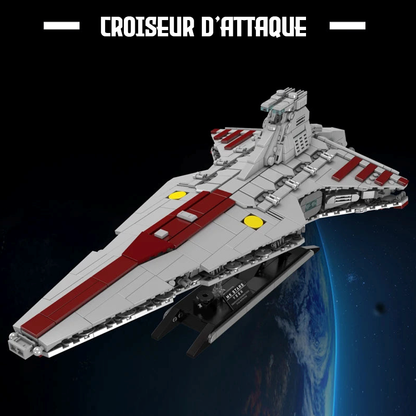mabriq.fr - Croiseur de la république - Mise en scène - Brique de construction - compatible autres marques