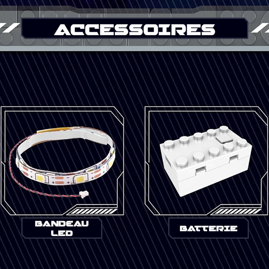 mabriq.fr - Darksaber - Dimensions - Brique de construction - compatible autres marques