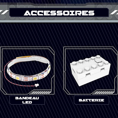 mabriq.fr - Darksaber - Dimensions - Brique de construction - compatible autres marques