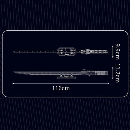 mabriq.fr - Darksaber - Dimensions - Brique de construction - compatible autres marques