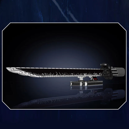 mabriq.fr - Darksaber - Vue côté lame - Brique de construction - compatible autres marques