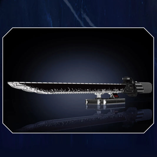 mabriq.fr - Darksaber - Vue côté lame - Brique de construction - compatible autres marques