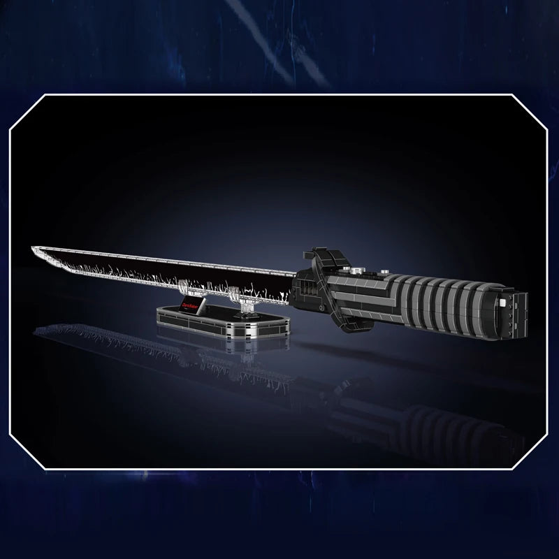 mabriq.fr - Darksaber - Vue côté poignet - Brique de construction - compatible autres marques