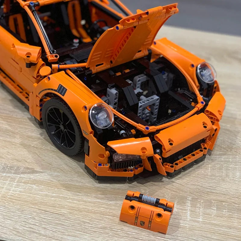 mabriq.fr - GT3 RS - Coffre et bagage - Brique de construction - compatible autres marques