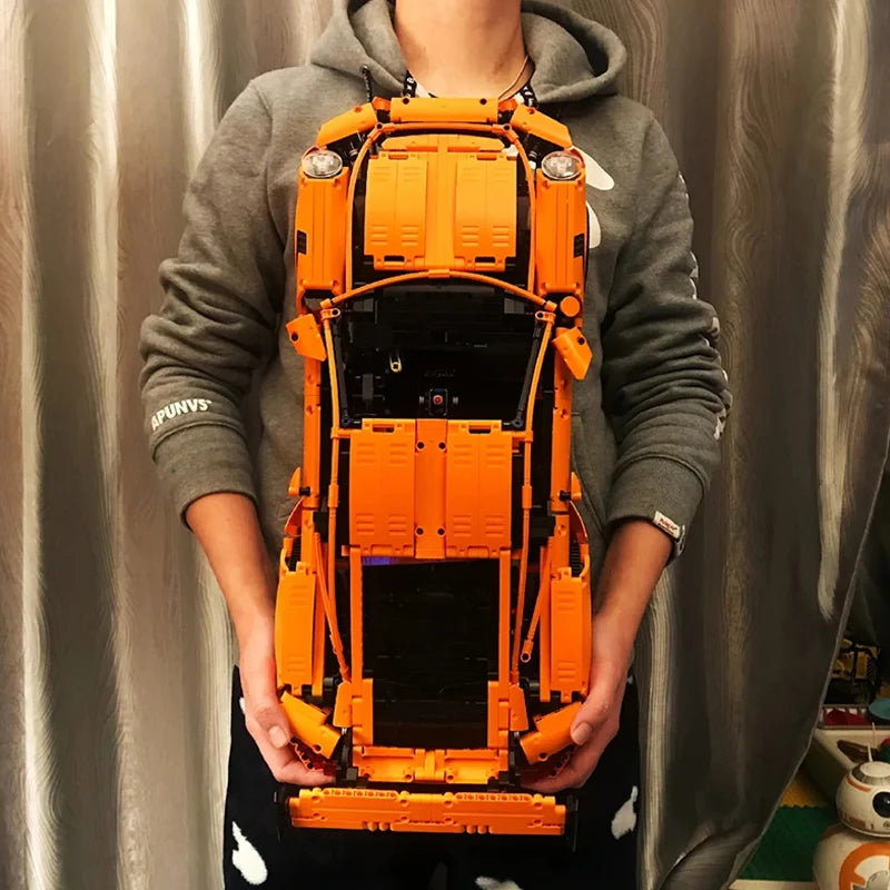 mabriq.fr - GT3 RS - Taille du modèle - Brique de construction - compatible autres marques
