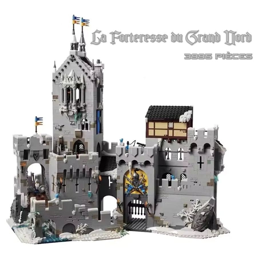 mabriq.fr - La Forteresse du Grand Nord - Image Principale - Brique de construction - compatible autres marques