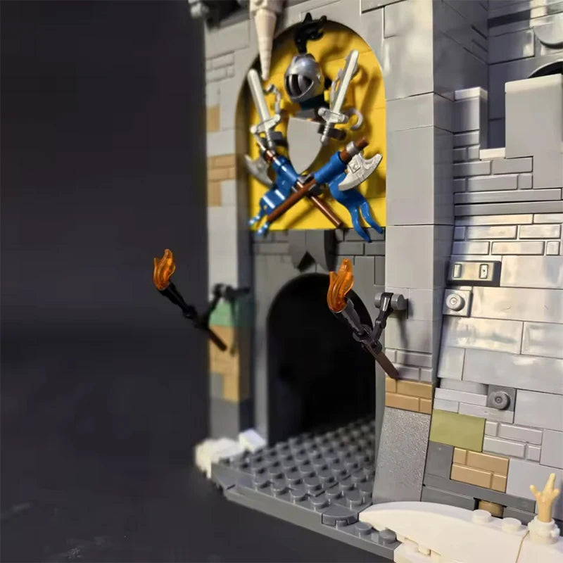 mabriq.fr - La Forteresse du Grand Nord - La grande porte - Brique de construction - compatible autres marques