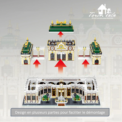 mabriq.fr - Le Grand Palace - Plusieurs Parties - Brique de construction - compatible autres marques