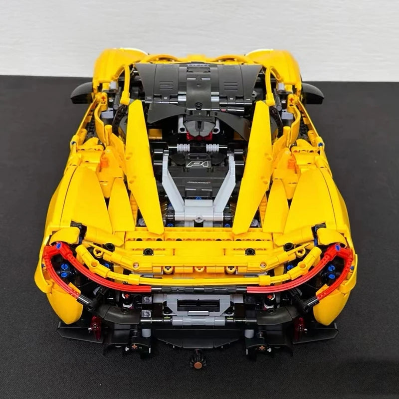 mabriq.fr - McLaren P1 - Vue arrière - Brique de construction - compatible autres marques