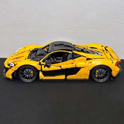 mabriq.fr - McLaren P1 - Vue de côté - Brique de construction - compatible autres marques
