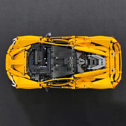 mabriq.fr - McLaren P1 - Vue du dessus - Brique de construction - compatible autres marques