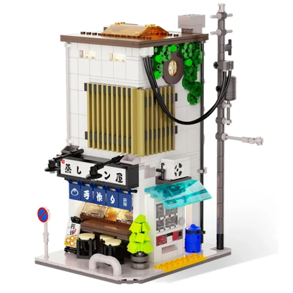 mabriq.fr -Restaurant moderne japonais - Vue principale - Brique de construction - compatible autres marques