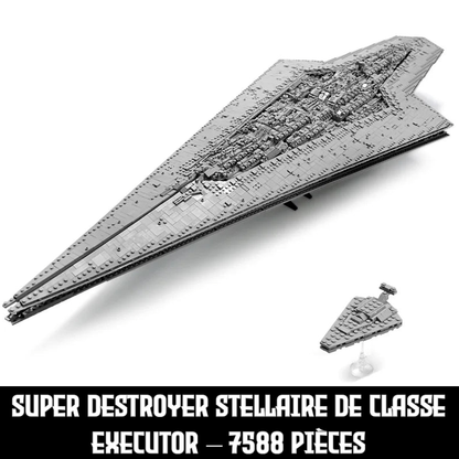 mabriq.fr - Super Destroyer Stellaire de classe Executor - Vue principale - Brique de construction - compatible autres marques