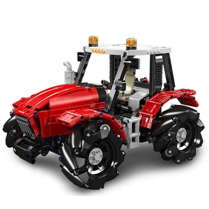 mabriq.fr -Tracteur- Vue principale - Brique de construction - compatible autres marques