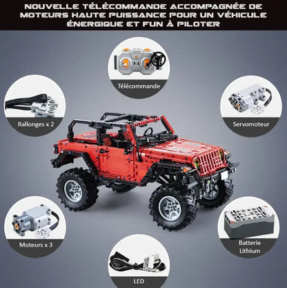 mabriq.fr - Adventurer - Fonctionnalités - Brique de construction - compatible autres marques