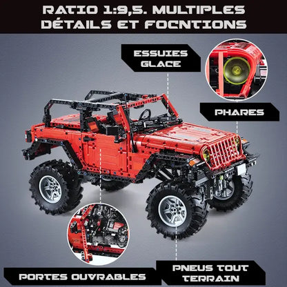 mabriq.fr - Adventurer - Fonctions et détails 1 - Brique de construction - compatible autres marques