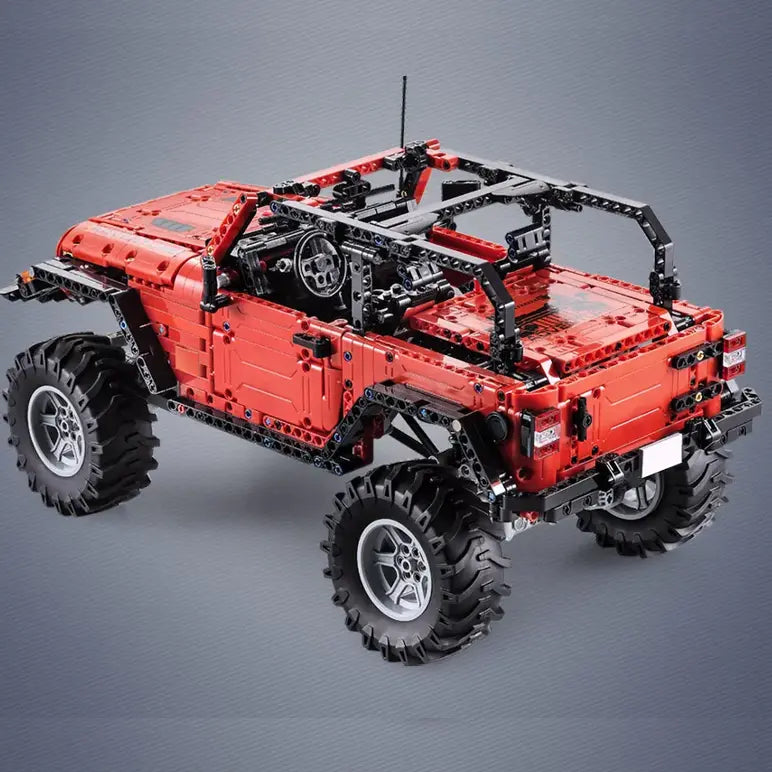 mabriq.fr - Adventurer - Vue arrière- Brique de construction - compatible autres marques