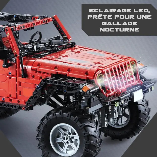 mabriq.fr - Adventurer - éclairage LED - Brique de construction - compatible autres marques