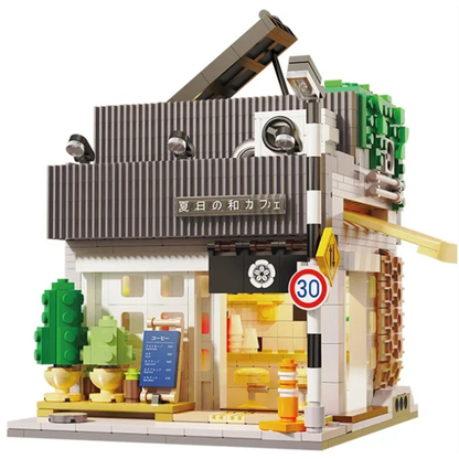 mabriq.fr -Café japonais - Vue principale - Brique de construction - compatible autres marques