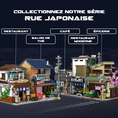 mabriq.fr -Restaurant japonais - Collectionnez la série - Brique de construction - compatible autres marques