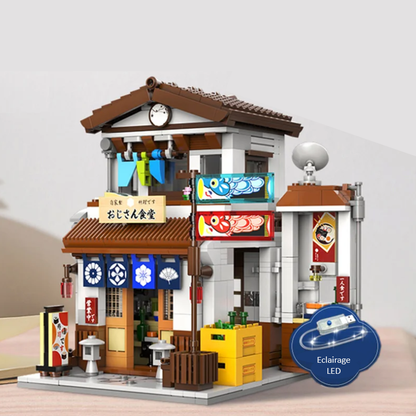 mabriq.fr -Restaurant japonais - Mis en scène - Brique de construction - compatible autres marques