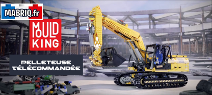mabriq.fr - Pelleteuse télécommandée - Vidéo de présentation - Brique de construction - compatible autres 