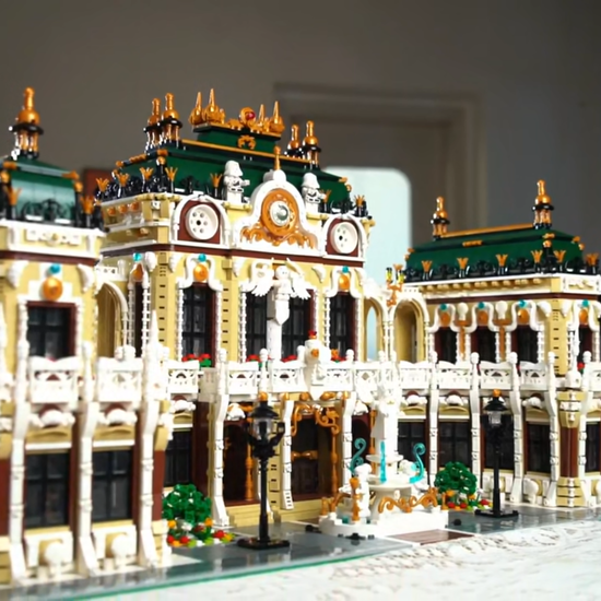 mabriq.fr - Le Grand Palace - Vidéo de présentation - Brique de construction - compatible autres marques