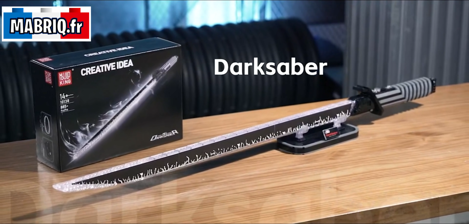 mabriq.fr - Darksaber - Vidéo de présentation - Brique de construction - compatible autres marques