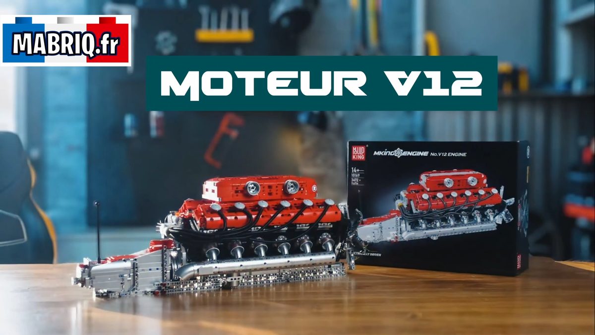Présentation en vidéo du moteur V12 - mabriq.fr