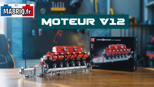 Présentation en vidéo du moteur V12 - mabriq.fr